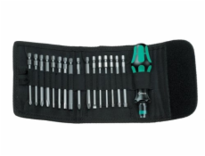 WERA Kraftform Kompakt 60 Pouch with 89 mm-long bits