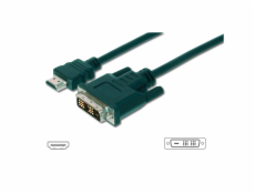 DIGITUS HDMI Adapterkabel Typ A-DVI 5m