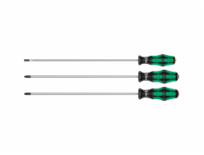 Wera 335/350/355/3 Screwdriver Set Kraftform Plus, 300mm Blades