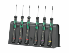 WERA 2050/6 for electronic applic. screwdriver set + Rack
