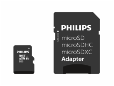 Philips MicroSDHC karta 8GB Class 10 UHS-I U1 incl. adapter