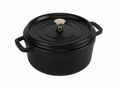 Staub Round Cocotte, 24cm liatinový pekáč
