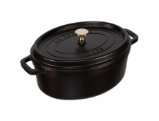 Staub La Cocotte 29cm oval, cierna