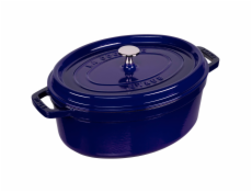 Staub La Cocotte 29cm oval modra