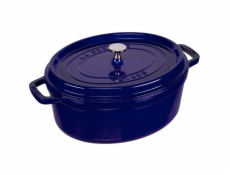 Staub La Cocotte 31cm oval modra