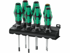 WERA 367/6 TORX BO Kraftform screwdriver set + Rack