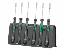 WERA 2069/6 for electronic applic. screwdriver set + Rack