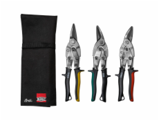 BESSEY Set of aviation snips with snips pouch DSET16