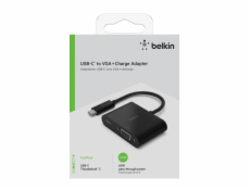Belkin USB-C na VGA-Adapter 60W PD, cierna AVC001btBK