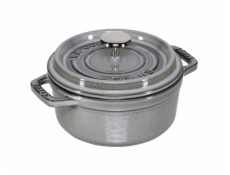 Staub Cocotte 12cm rund Graphit-grau, Gusseisen