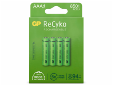 1x4 GP ReCyko NiMH Battery AAA 850mAH, ready to use, NEW