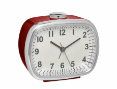 TFA 60.1032.05 Analogue Alarm Clock red