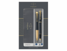 Parker Urban Matt Black GT súprava plniace pero a guličkové pero