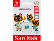 SanDisk MicroSDXC 100MB    512GB Nintendo      SDSQXAO-512G-GNCZN