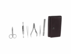 Zwilling CLASSIC INOX Neat's leather case, purple, 7pc