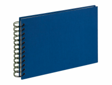 Walther Cloth blue 23x17 40 Pages Wire-O-album SA509L