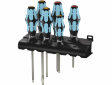 Wera 3334/6 Screwdriver Set Stainless Steel + Rack