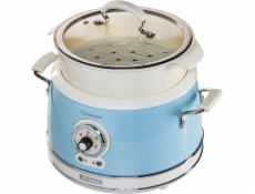 Ariete Vintage Food Steamer, blue