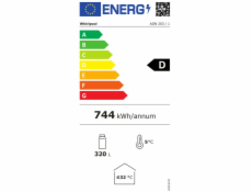 Whirlpool ADN 203/1 Jednodverová presklená vitrína