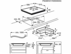 AEG IKE 64441IB vstavaná Indukčná varná doska 