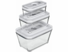 Zwilling sada 3 skleněných vakuovacích dóz Fresh & Save