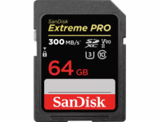 SanDisk ExtremePRO SDXC V90 64GB 300MB UHS-II  SDSDXDK-064G-GN4IN