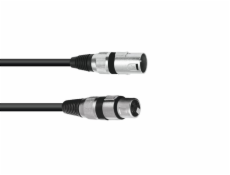 Omnitronic XLR Cable 3 pol. 1,5 m black