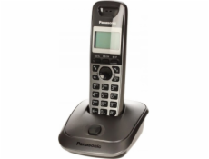 Stolný telefón Panasonic KX-TG2511PDM čierno-strieborný