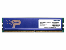 PATRIOT PSD38G13332H Patriot 8GB 1333MHz DDR3 CL9 1.5V s modrým chladičem