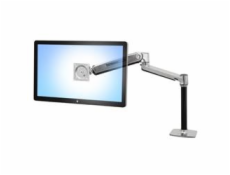 ERGOTRON LX HD Sit-Stand Desk Mount LCD Arm, Polished, stolní rameno max  46  display