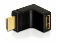 Delock adaptér HDMI A samec/samice,pravoúhlý 90° nahoru