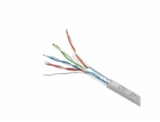 Gembird FPC-5004E-SOL drát, CAT5E, FTP, CCA, 305m/box šedý
