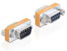 Delock adaptér Null Modem Sub-D 9 pin samec / samice