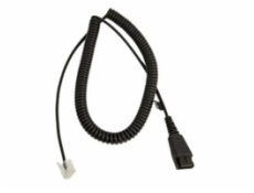 Jabra QD-RJ45, 0,5-2m, coiled - Siemens