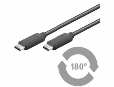PremiumCord Kabel USB 3.1 konektor C/male - USB 3.1 konektor C/male, 0,5m