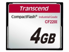 TRANSCEND TS4GCF220I Transcend paměťová karta Industrial CF 4GB (UDMA5)