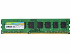SILICON POWER DDR3 UDIMM RAM memory 1600 MHz CL11 1.5V 8 GB (SP008GBLTU160N02) Green