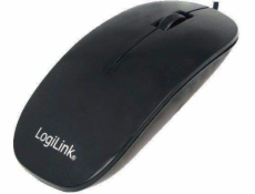 LogiLink Slim Optical Mouse černá
