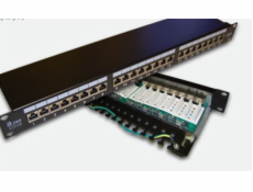 A-LAN Patchpanel FTP 24 portov cat 6 full - PK010
