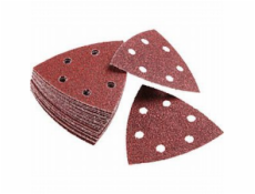 BOSCH 2607019487 - Sada brusného papíru pro delta brusky s otvory / Zrnitost 40 / Průměr 93 mm / 25 ks (2607019487)