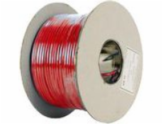 Kábel Alantec UTP 4PR, kategória 5e, 100m PVC červený - KIU5LINKA100R