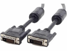 Gembird kábel prepojovací DVI-DVI, M/M, 5m DVI-D dual link