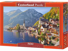 Puzzle 500 elementów - Hallstatt, Austria