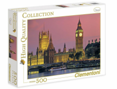 Puzzle 500 dílků Večerní Londýn