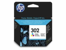HP 302 Tri-color Original Ink Cartridge, , F6U65AE