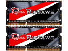 G.Skill RAM 1x4GB DDR3 1600 9-9-9-28, Ripjaws SO-DIMM Series F3-1600C9D-8GRSL