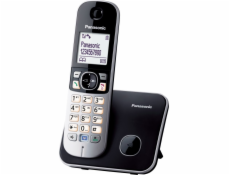 Stolný telefón Panasonic KX-TG6811PDB čierno-strieborný