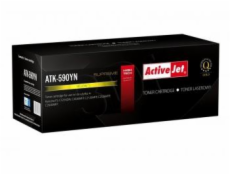 Activejet ATK-590YN toner for Kyocera printer; Kyocera TK-590Y replacement; Supreme; 5000 pages; yellow