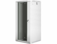 Lanberg skriňa, závesná 19, 27U, 600x600, sivá, (FLAT PACK) (WF01-6627-10S)