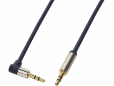 LogiLink Jack 3,5 mm - Jack 3,5 mm 1m kábel modrý (CA11100)